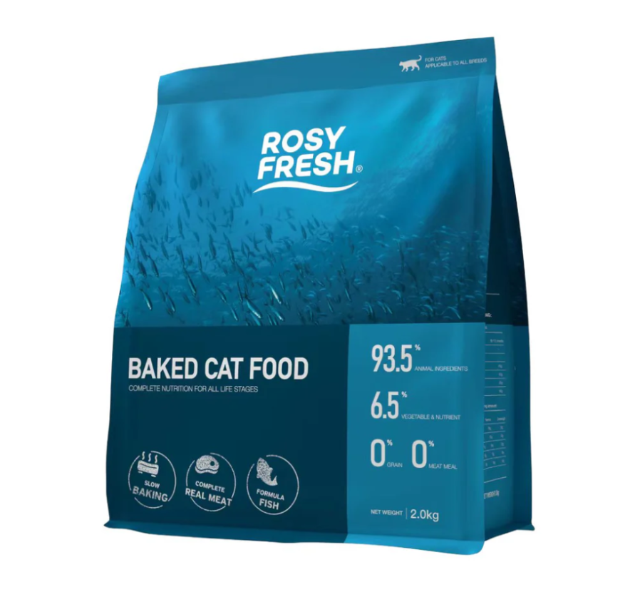 Rosy Fresh Fish & Chicken Baked Cat Food 2kg